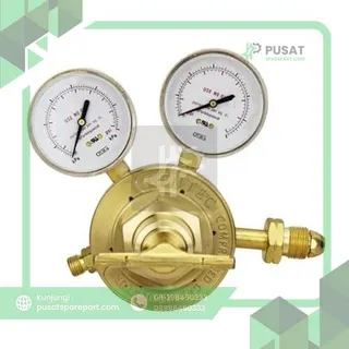 Gentec 153IN-250-F Single Stage Heavy Duty Regulator, Inert Gas, CGA580 w/ 1/4"