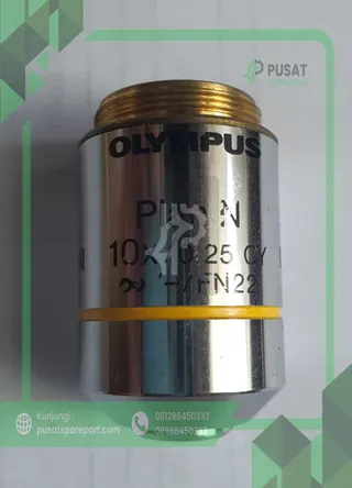 Olympus Plan N 10X/0.25 CY/FN22 Objective Lens