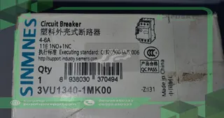 Siemens Protective 3VU1340-1MK00 Circuit Device
