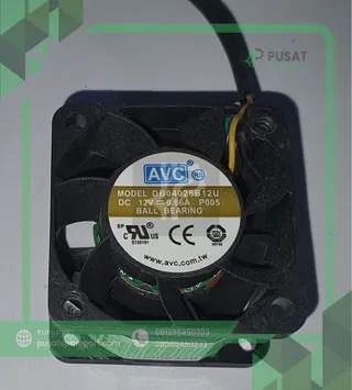 FAN AVC DB04028B12U 12V 0.66A 4028 4CM
