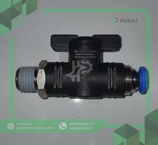 Valve Ball GBC 20-06-02 6mm Tube OD x R1/4 Male Threaded