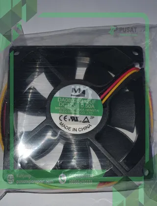 Fan M DA08025B12UF DC12V 0.50A 8025