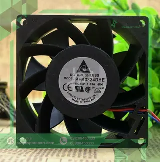 Delta PFB0824DHE DC 24V 8cm 8038 80mm 1.63A 4 Kabel