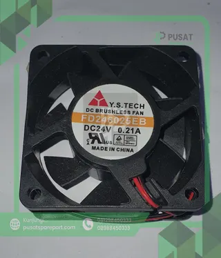 FD246025EB Inverter cooling fan 60*60*25mm DC24V 0.21A 2-wire
