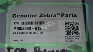 Printhead Zebra P1058930-012 203 DPI ZT420 Barcode Label Printer