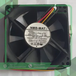 NMB-MAT 3108nl-05w-b50 8020 24V 0.19A inverter cooling fan