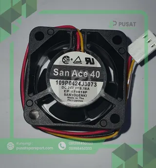 Fan San Ace 109P0424J3073 DC 24V 0.18A 4028 4CM