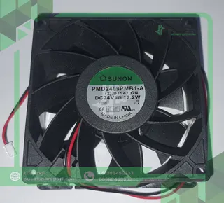 Fan SUNON PMD2409PMB1-A 24V 12.2W Inverter Fan 2 Kabel 9238 9CM