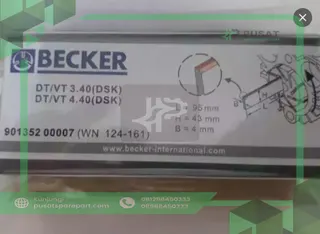 Carbon Vanes Blades Original Becker DT/VT 3.40/4.40 90135200007