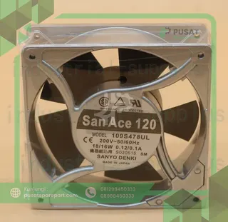 109S478UL Fan San Ace 12cm 200v 18W
