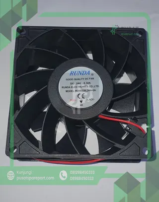 Fan RUNDA RDH9238L24N42A DC24V 0.32A 9238 9cm 2 wire