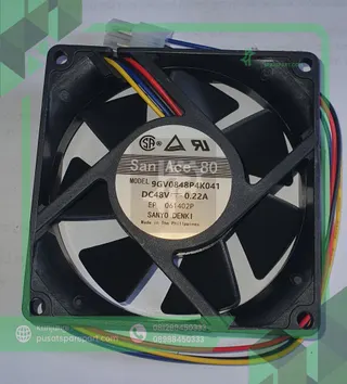 Fan SAN ACE 80 9GV0848P4K041 DC 48V 0.22A 8025 8CM