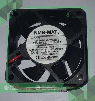 Fan NMB-MAT 2410ML-05W-B60 DC 24V 0.17A 6025 6CM