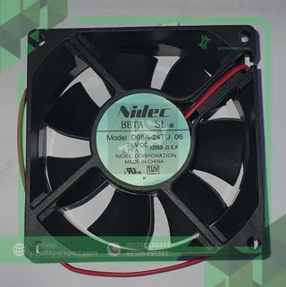 FAN NIDEC BETA SL D08A-24TU 06 24V 0.11A 8025 8CM