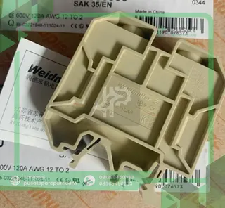 Weidmuller terminal block SAK 35/EN 0339860000