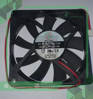Pro Logic PL81S12M 8cm 8015 80mm fan 12V 0.10A 2 Kabel