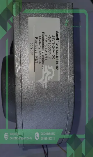 Fan Ebmpapst G1G133-DE19-15 24V 45W 17179
