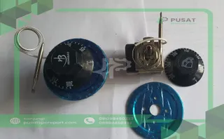 Saklar Kontrol Suhu Termostat Putar Ac250v 16a Untuk Oven