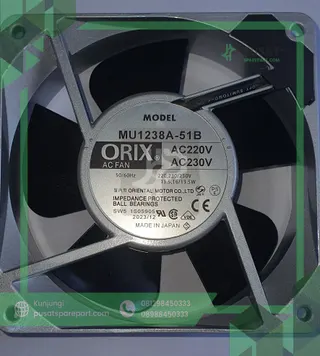 Fan Orix MU1238A-51B AC 220V AC 230V 50/60HZ 13.5W