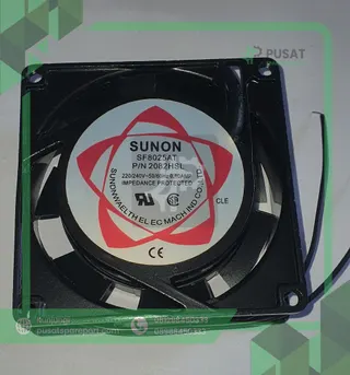 Fan Sunon SF8025AT P/N 2082HSL 220V/240V 50/60HZ 0.10AMP 8025 8CM