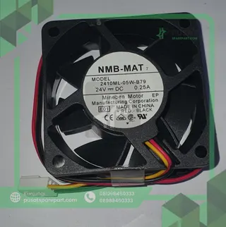 Fan NMB 2410ML-05W-B79 DC 24V 0.25A 6025 6CM