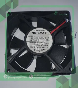 Fan NMB 3110GL-B4W-B54 12V 0.30A 8025