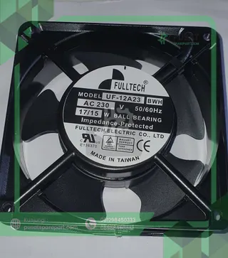 Fan Fulltech UF-12A23 BWH AC230V 17/15W 50/60HZ 12038 12CM