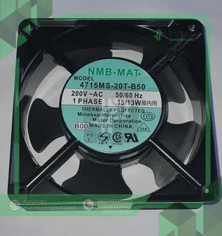 Fan NMB 4715MS-20T-B50 200V AC 50/60HZ 15/13W 12038 12CM