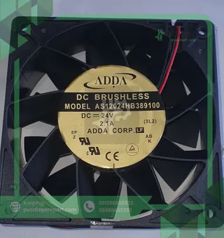 Fan ADDA ASH12024HB389100 DC 24V 2.1A 12038 12CM
