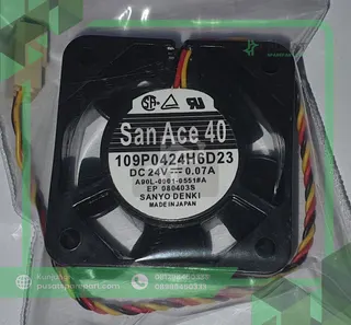 Fan San Ace 109P0424H6D23 DC24V 0.07A 4020 4CM