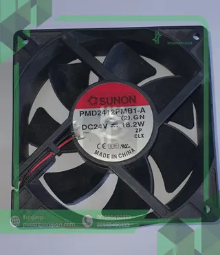 FAN SUNON PMD2412PMB1-A DC24V 18-2W 2 KABEL 12038 12CM
