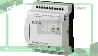 Eaton - Cutler Hammer EASY-E4-UC-12RCX1 Relay Base Unit, NPLC, 12/24 VDC, 24AC, Screw, easyE4 Series
