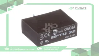 Opto 22 OAC5A Module, Digital, 24 to 280 VAC, 12 mA @ 5 VDC, 100 Megohms (Min.) @ 500 VDC
