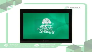 Maple Systems cMT-SVR-202 15.6 inch HTML5 Web HMI with Blank Overlay Chromium Version 132
