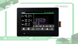 IDEC Corporation FT1J-4F12RAG-B 4in PLC+HMI 12IO Relay Black bezel