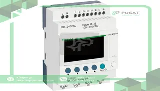 Schneider Electric SR2B121FU Compact Smart Relay/Programmable 12 I/O, 100-240VAC, LCD, Zelio Logic SR2 Series