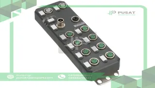 Phoenix Contact 2701532 PLC Expansion Module, Ethernet Digital 8 In 8 Out M12, 24 VDC, Axioline E Series