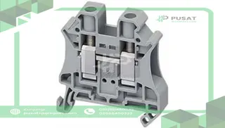 Schneider Electric NSYTRV102 SCREW TERMINAL, FEED THROUGH, 2 POINTS, 10mm cubed , GREY