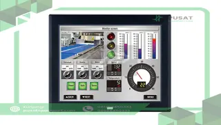 IDEC Corporation HG5G-VFXT22MF-B HMI 15 Inch TFT Color Black Bezel with Multimedia Function