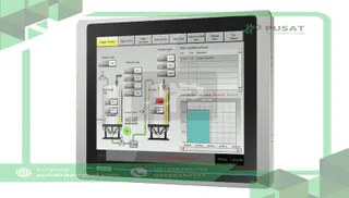 Advantech WOP-215K-NAE HMI Display, 15 in LCD, 3 x Serial, Ethernet, 2 x USB, 64 MB, WOP-200K Series