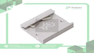 Turck FDN20-BKT-DIN Remote I/O Module Mounting Bracket and 2 Screws, IP20, Aluminum, For FD20 Series