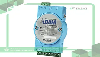 Advantech ADAM-6117EI-AE Remote I/O, Fieldbus, EtherNet/IP, 8 Ch Analog, 2xRJ45, 16 bit, ADAM-6000 Series