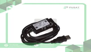 RS PRO 9176395 PLC Accessory, USB Cable for Use with Logic Module, Plug-In Termination, Black