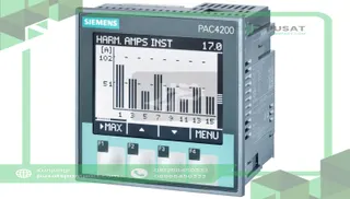 Siemens 7KM42111BA003AA0 Measuring Device, LCD, 500V, 289V, 5A, 3-Phase, Modbus TCP