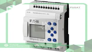Eaton - Cutler Hammer EASY-E4-DC-12TC1 Base Unit fro Nano PLC, 24 VDC, Transistor, DISP, Screw, easyE4 Series