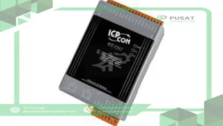 ICP ET-7217 Ethernet I/O Module, Dual Ethernet Ports, with 8-ch Analog Input, 4-ch Digital O