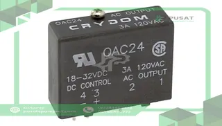 Sensata - Crydom OAC24 Module, AC Output, Digital, Black, 24 VDC, 10 mAdc (Typ.), 2.5 mA (RMS), 3 A