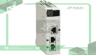 Schneider Electric BMXNOM0200 PLC Serial Link Module, 2 RS485/232, 1 RS485, Modicon Series