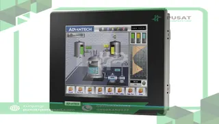 Advantech WOP-208K-NAE HMI Display, 8 in LCD, 3 x Serial, Ethernet, 2 x USB, 64 MB, WOP-200K Series