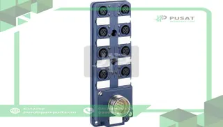 Schneider Electric ABE9C1280C23 IP67 passive splitter box, M23 connector, with 8 channels M12 connector